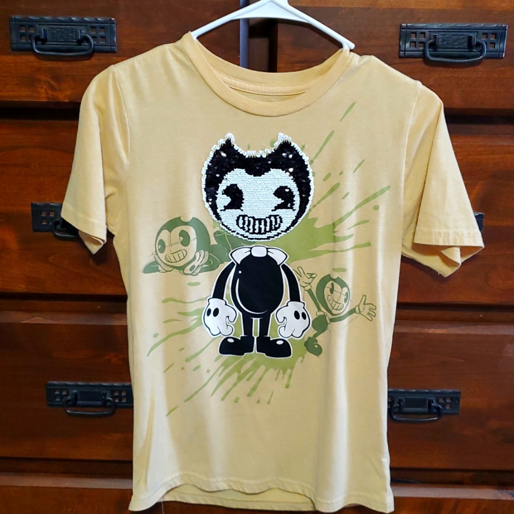 Bendy changeable sequin t-shirt